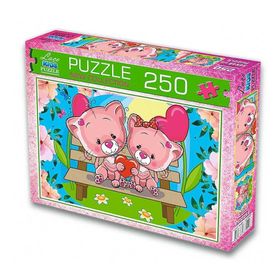 Laço Pembe Ayıcıklar 250 Parça Puzzle