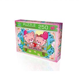 Laço Pembe Ayıcıklar 250 Parça Puzzle
