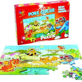 Laço Poke Çocuk 70 Parça Puzzle