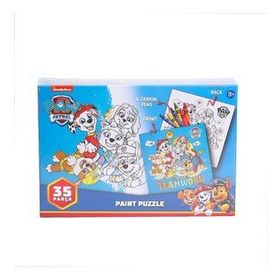 Laço PW7930 Paw Patrol Boyamalı Puzzle