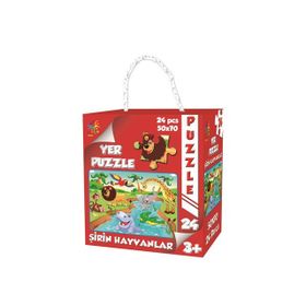 Laço Şirin Hayvanlar 24 Parça Puzzle