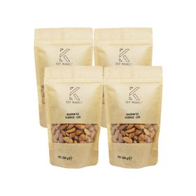 Laçoko 1 kg Doğal Çiğ Badem İçi