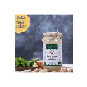 Laçoko 1 kg İsme Özel Şekersiz,Saf,Katkısız,Glutensiz,Vegan,Doğal Az Kavrulmuş(Çiğ) Fıstık Ezmesi