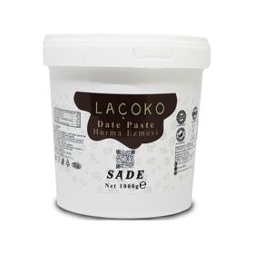 Laçoko 1 kg Kova Şekersiz Katkısız Vegan Doğal Hurma Ezmesi Hurma Dolgusu Hurma Püresi