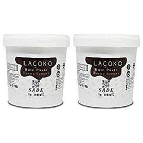 Laçoko 2 kg Şekersiz Katkısız Glutensiz Vegan Doğal Hurma Ezmesi