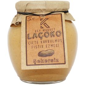 Laçoko 350 gr Doğal Çifte Kavrulmuş Yer Fıstığı Ezmesi
