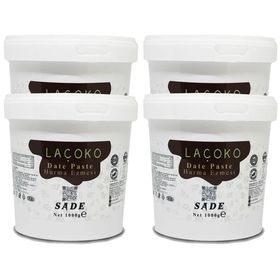 Laçoko 4 kg Şekersiz Glutensiz Vegan Hurma Ezmesi