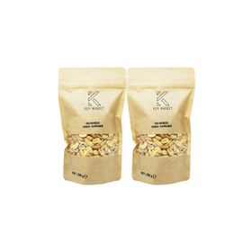 Laçoko 500 gr Soyulmuş Tuzsuz, Doğal Çifte Kavrulmuş Yer Fıstığı
