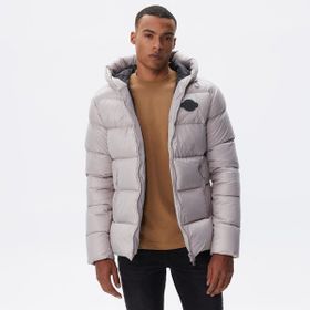 Lacoste 3434603 Gri Erkek Mont
