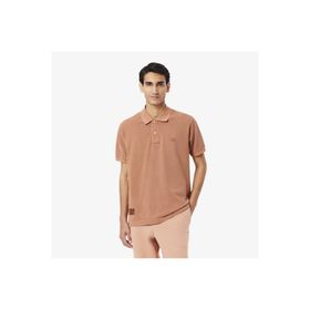 Lacoste L.12.12 Classic Fit Kahverengi Polo Erkek T-shirt