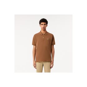 Lacoste L.12.12 Classic Fit Kahverengi Polo Erkek T-shirt