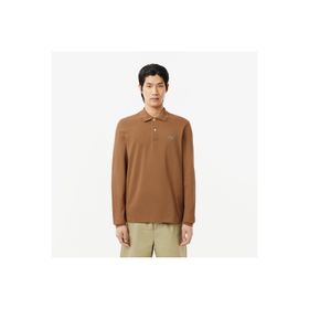Lacoste L.12.12 Classic Fit Kahverengi Polo Erkek T-shirt