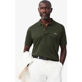Lacoste L.12.12 Classic Fit Koyu Yeşil Polo Erkek T-shirt