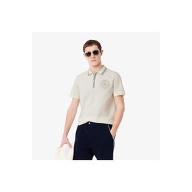 Lacoste L.12.12 Regular Fit Krem Polo Erkek T-shirt