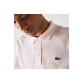 Lacoste L.12.12 Slim Fit Açık Pembe Polo Erkek T-shirt