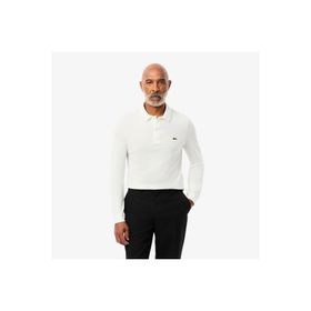 Lacoste L.12.12 Slim Fit Beyaz Uzun Kollu Polo Erkek T-shirt