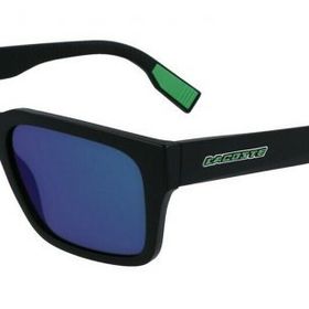 Lacoste L 6004S 002 55 Mat Siyah Aynalı Kemik Unisex Güneş Gözlüğü