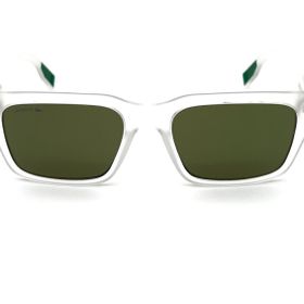 Lacoste L 6004S 970 55 Şeffaf Kemik Unisex Güneş Gözlüğü