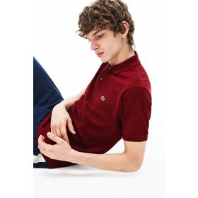 Lacoste L1212 Bordo Erkek T-shirt
