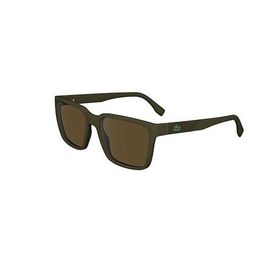 Lacoste L6011S 210 56 Dikdörtgen Yeşil Kemik Unisex Güneş Gözlüğü