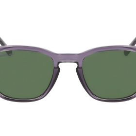 Lacoste L6026S Dikdörtgen Şeffaf Gri 51/20/145 Erkek Güneş Gözlüğü