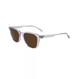 Lacoste L6040S 035 51 Oval Şeffaf Gri Kemik Unisex Güneş Gözlüğü