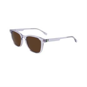 Lacoste L6040S 035 51 Oval Şeffaf Gri Kemik Unisex Güneş Gözlüğü