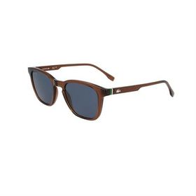 Lacoste L6040S 210 51 Oval Şeffaf Kahverengi Kemik Unisex Güneş Gözlüğü
