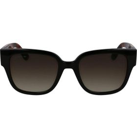 Lacoste L6044S 001 Siyah Kahverengi Kadın Güneş Gözlüğü