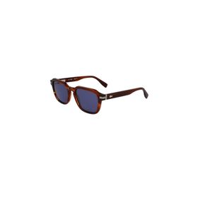 Lacoste L6046S 210 52 Kare Kırçıllı Kahverengi Kemik Erkek Güneş Gözlüğü