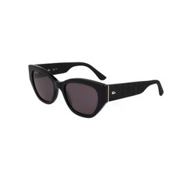 Lacoste L6047S 001 54 Kadın Geometrik Siyah Kemik Güneş Gözlüğü
