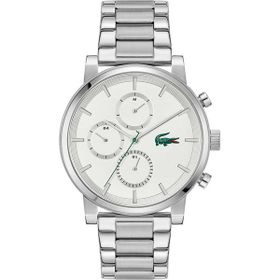 Lacoste LAC2011452 Metalik Çelik Gri Erkek Kol Saati