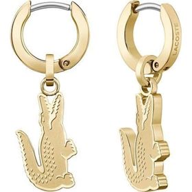 Lacoste LACJ2040231 Sarı Erkek Küpe