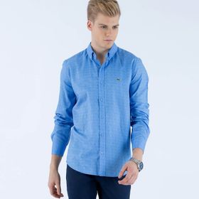 Lacoste Mavi Erkek Gömlek