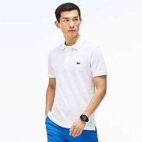 Lacoste PH8530 Beyaz Slim Fit Polo Yaka Erkek T-shirt
