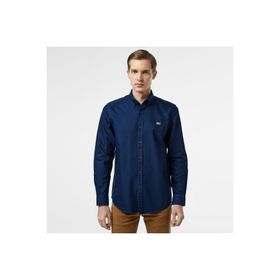 Lacoste Slim Fit Lacivert Erkek Gömlek