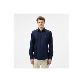 Lacoste Slim Fit Lacivert Erkek Gömlek