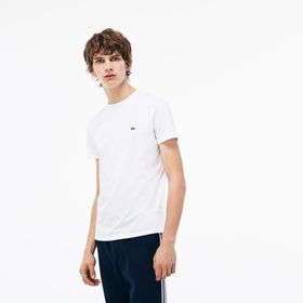 Lacoste TH0902T Beyaz Erkek T-shirt
