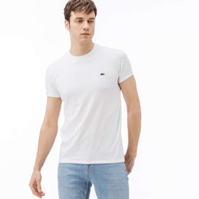 Lacoste TH0902T Beyaz Erkek T-shirt