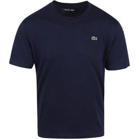 Lacoste TH7618 Sport Erkek Regular Fit Bisiklet Yaka Siyah T-shirt