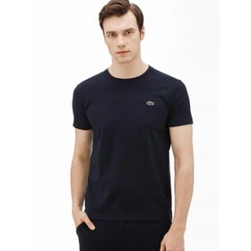Lacoste TH7618 Sport Erkek Regular Fit Bisiklet Yaka Siyah T-shirt