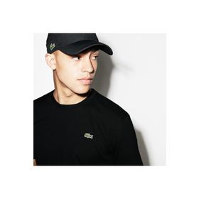 Lacoste TH7618 Sport Erkek Regular Fit Bisiklet Yaka Siyah T-shirt