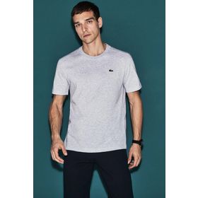 Lacoste TH7618 Sport Erkek Regular Fit Bisiklet Yaka Siyah T-shirt