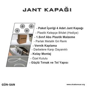 Lada 313 15 İnç 4 Adet Jant Kapağı Seti