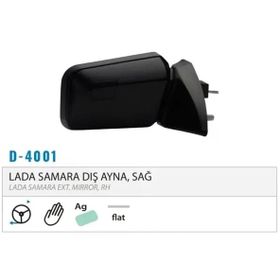 Lada Samara M004.4001 Mekanik Sağ Dış Dikiz Aynası
