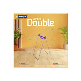 Lady Caprice Double Çift Katlı Çamaşır Kurutmalık