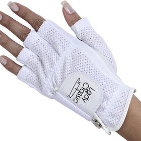 Lady Classic Cabretta 1/2 Parmak Beyaz Küçük Sol El Golf Eldiveni