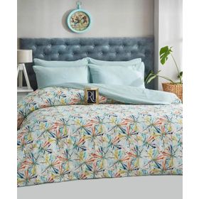Lady Moda Hawai Çarşafı Lastikli Çift Kişilik Nevresim Takımı