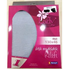 Lady Saraylı Keçeli Isıya Dayanıklı 130x46 cm Ütü Masası Kılıfı Örtüsü Bezi