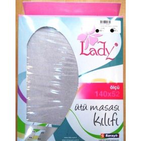 Lady Saraylı Keçeli Isıya Dayanıklı 140x52 cm Ütü Masası Kılıfı-Örtüsü-Bezi